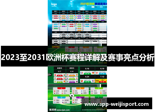 2023至2031欧洲杯赛程详解及赛事亮点分析